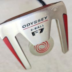 Odyssey White Hot XG 2-Ball F7 Putter 35" Mens RH