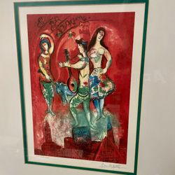 Marc Chagall “Carmen” Ltd Edition Numbered Print