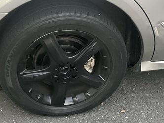 20 inch Mercades Benz Rims and Tires All 4 No Crack or Bends 300$ Set Woodbridge Nj area  Available 10/2- Until Sold