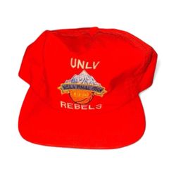 Vintage UNLV Rebels 1990 NCAA Final Four Hat Red One Size 