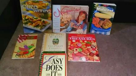 (7) cookbooks* all for $14