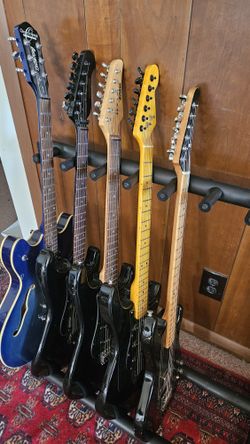 5 Electric Guitars Vintage 750$
