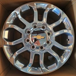 20" Oem Chevy Silverado HD Rims , All 4