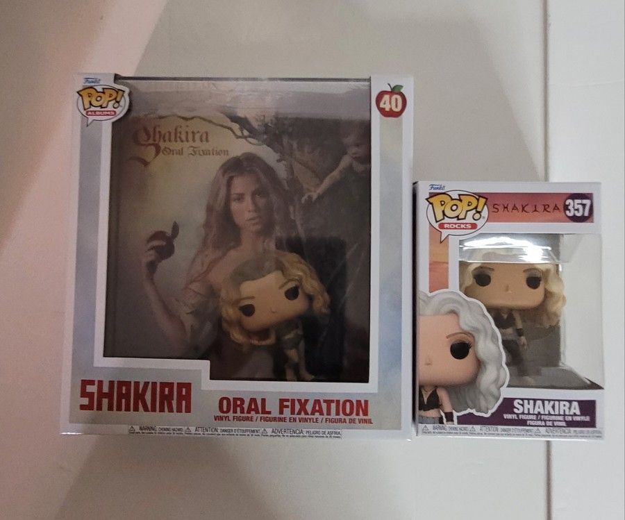 Funko Pop! Rocks - SHAKIRA - #357  / Albums #40 Oral Fixation