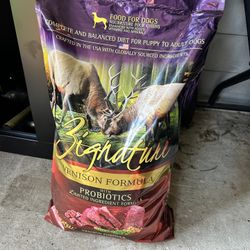 Zignature Venison Formula Dog Food