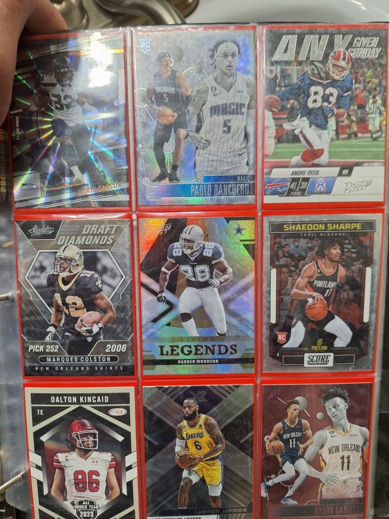 Pokémon, Football,basketball,and Baseball Cards