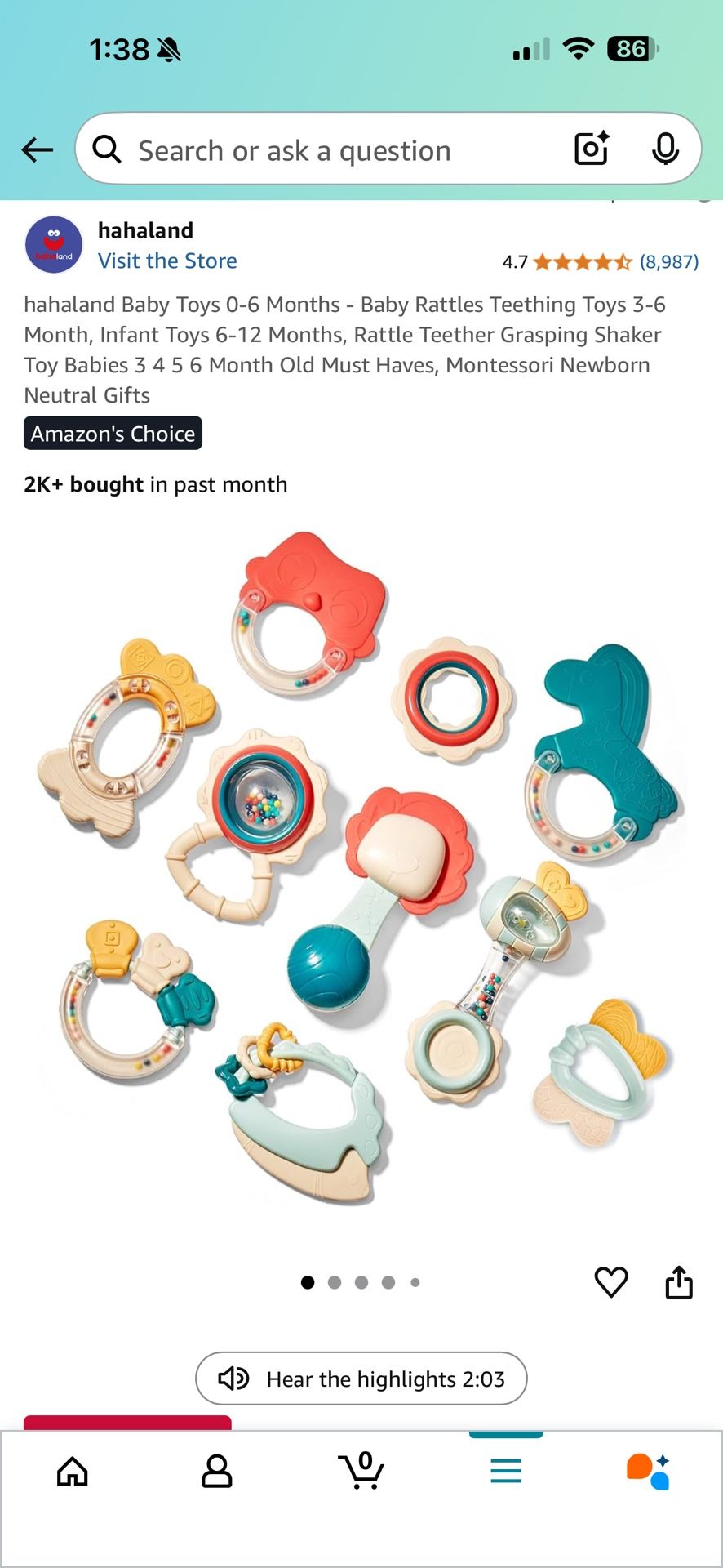 Teething Toys