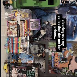 anime collection figures and manga 