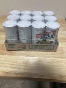 NoSalt Original Sodium-Free Salt Alternative, 11 oz (Pack of 6)