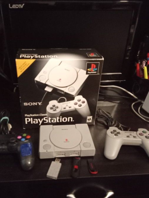 PS1 Classic Mini Modded With Games