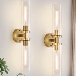 Hardwired Wall Sconces Set Of 2