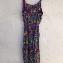 Beautiful Lane Bryant Paisley Summertime Dress Size 14/16