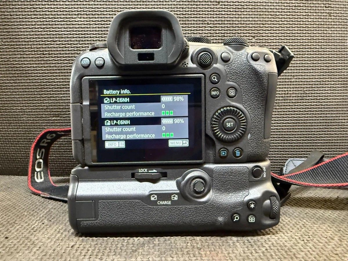 Canon EOS R6 Mark II 24.2 MP Digital Camera- Black (Body Only) w/ USB-C Wire