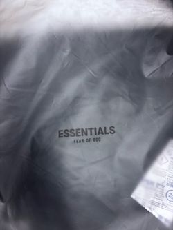 Brand new light oat essentials hoodie medium