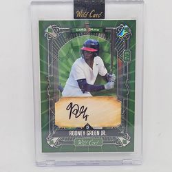 Autographed baseball Cards