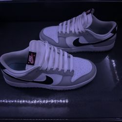 Nike Dunk Low SE Lottery Pack in Grey Fog, size 10.5.