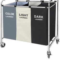  Laundry Hamper with Wheels