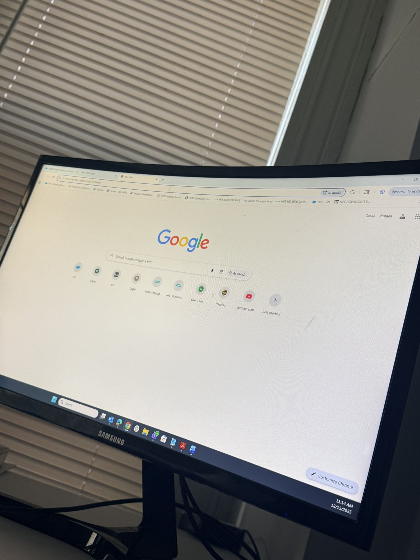 Gaming monitor - Samsung Curved