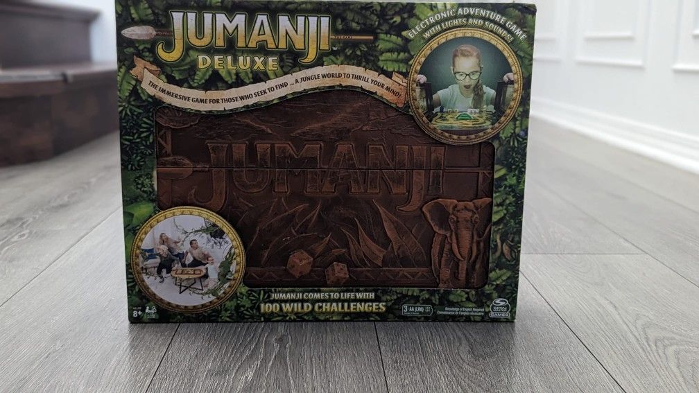 Jumanji Deluxe Board Game (Electronic Edition) Unopened 
