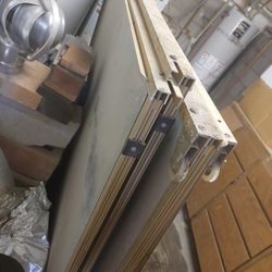 Closet Sliding Mirror Doors Gold Frame