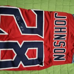 Chris Johnson Signed NFL Titans Jersey