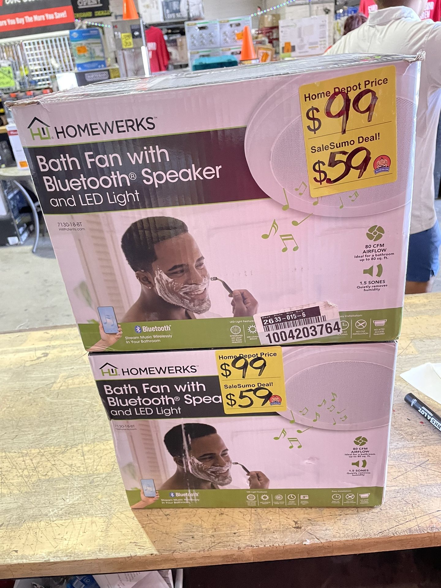 Homewerks Bluetooth Bathroom Fan 110 Cfm Homewerks Bath Fan