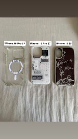 iPhone 16 Pro and 16 cases