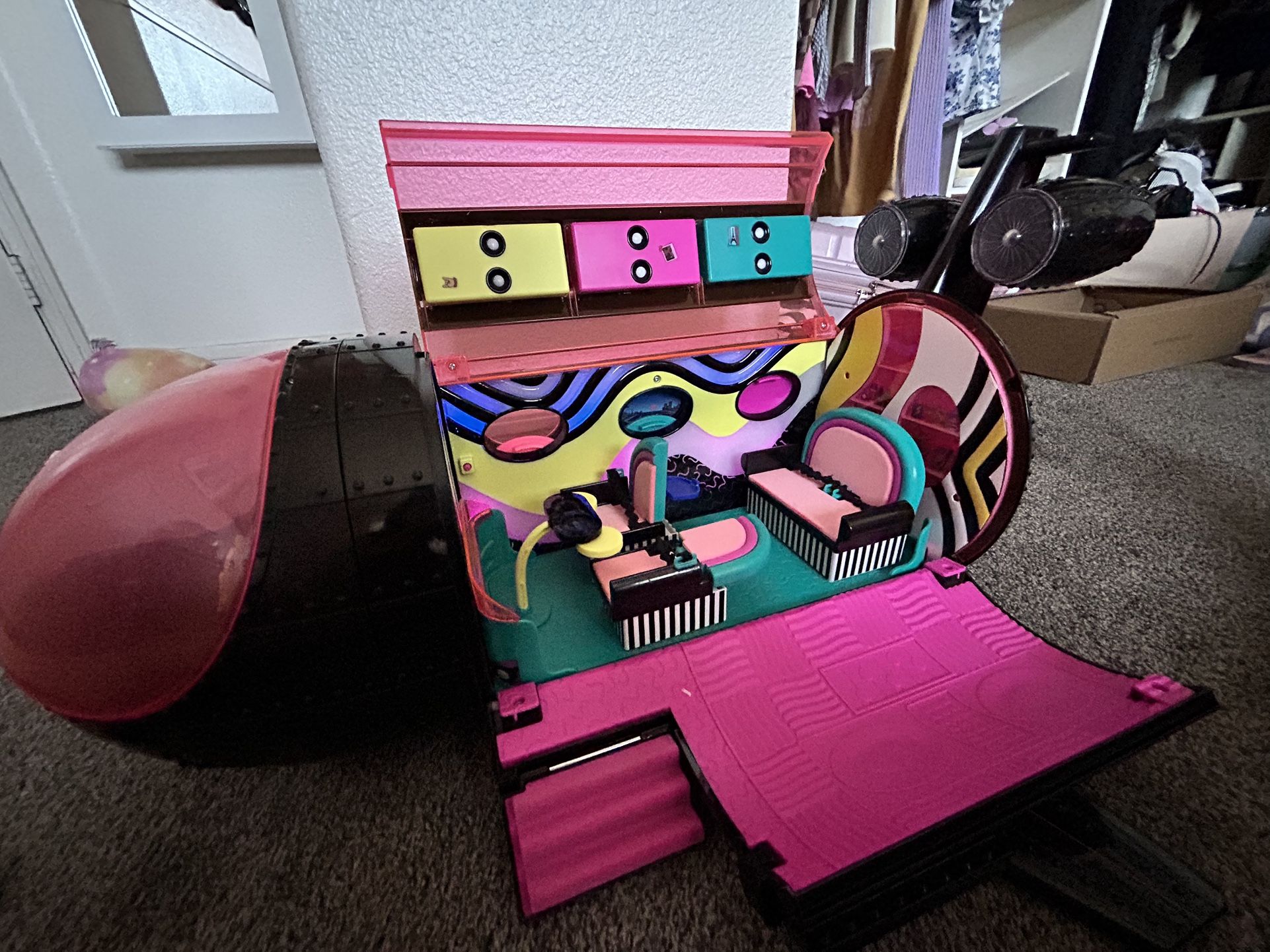 LOL Surprise-O.M.G remix 4-in -1 plane