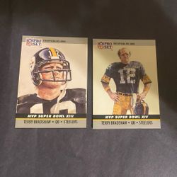 Terry Bradshaw Card Lot