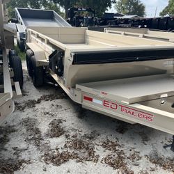 7x14 ED Dump Trailer $1470 Down And $479 Monthly