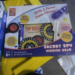 Secret Spy Mystery Gear