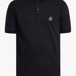 Armani Exchange Men’s Polo – Deep Navy, Brand New with Tags