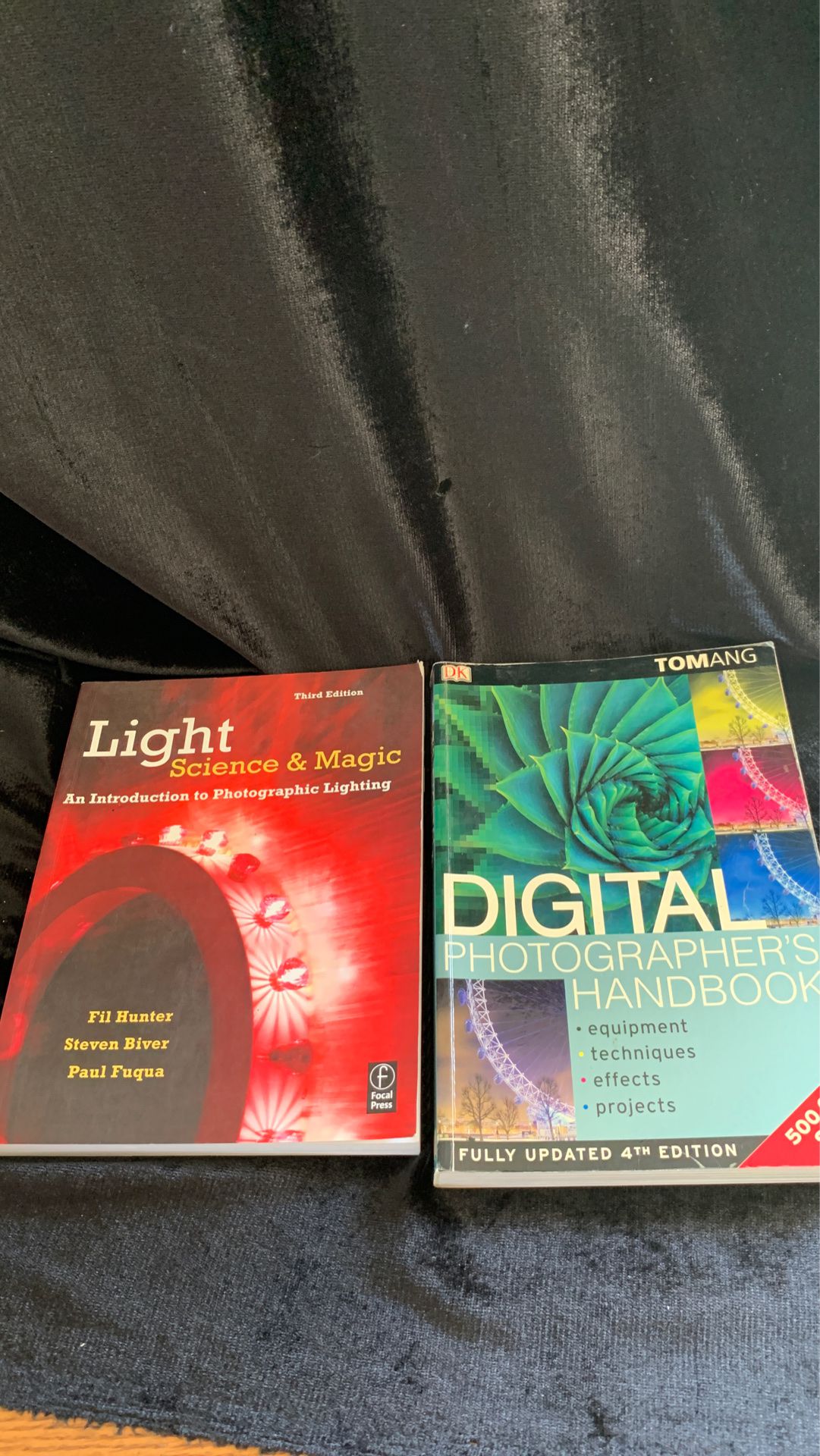 2 great books on digital photography and lightening(gg)