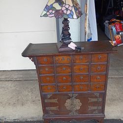 Antique Chinese apothecary Medicine Cabinet
