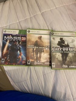 3 games for Xbox 360