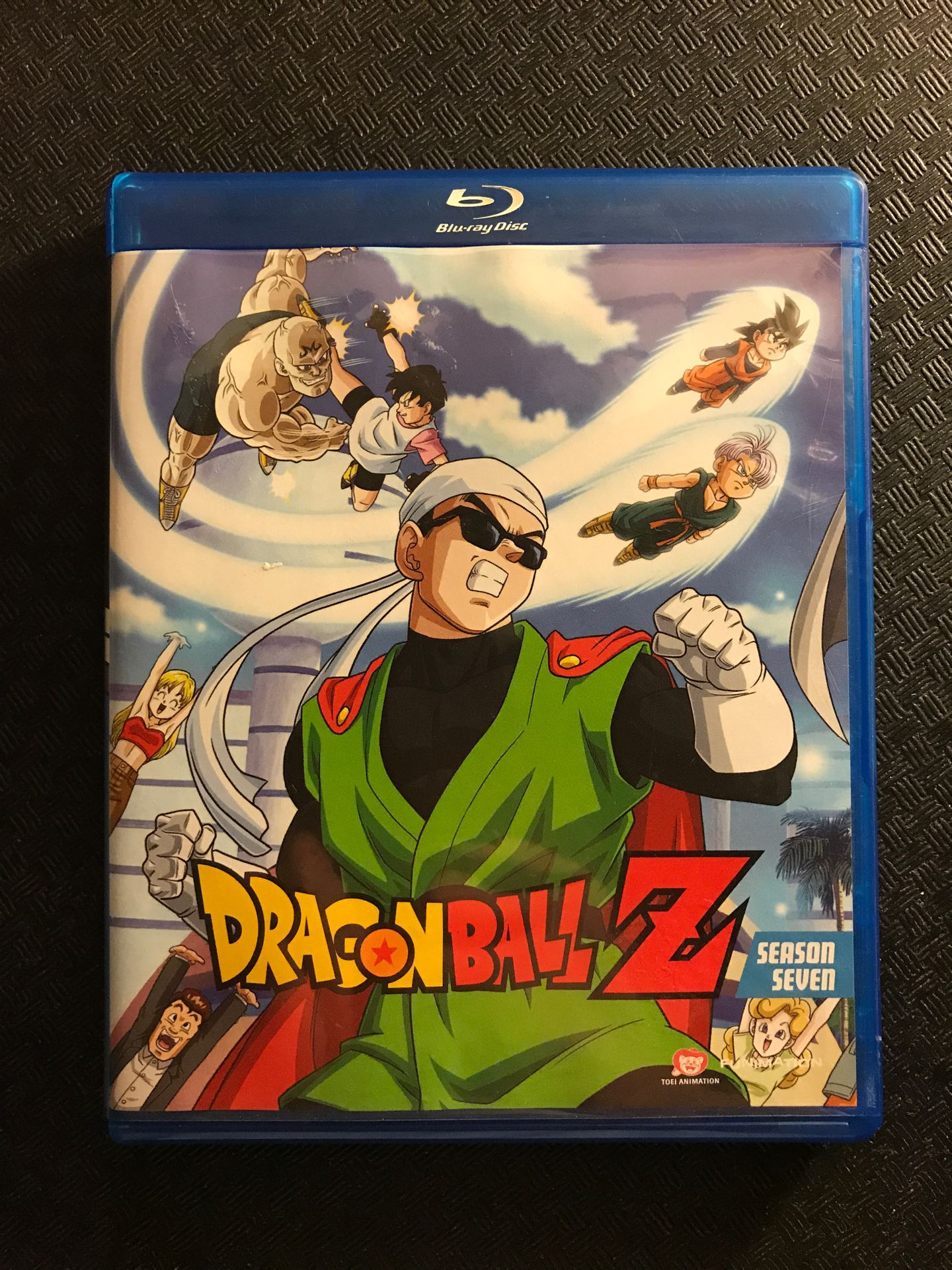 Blu-Ray disc DragonBall Dragon Ball Z animated season seven cartoon movie series