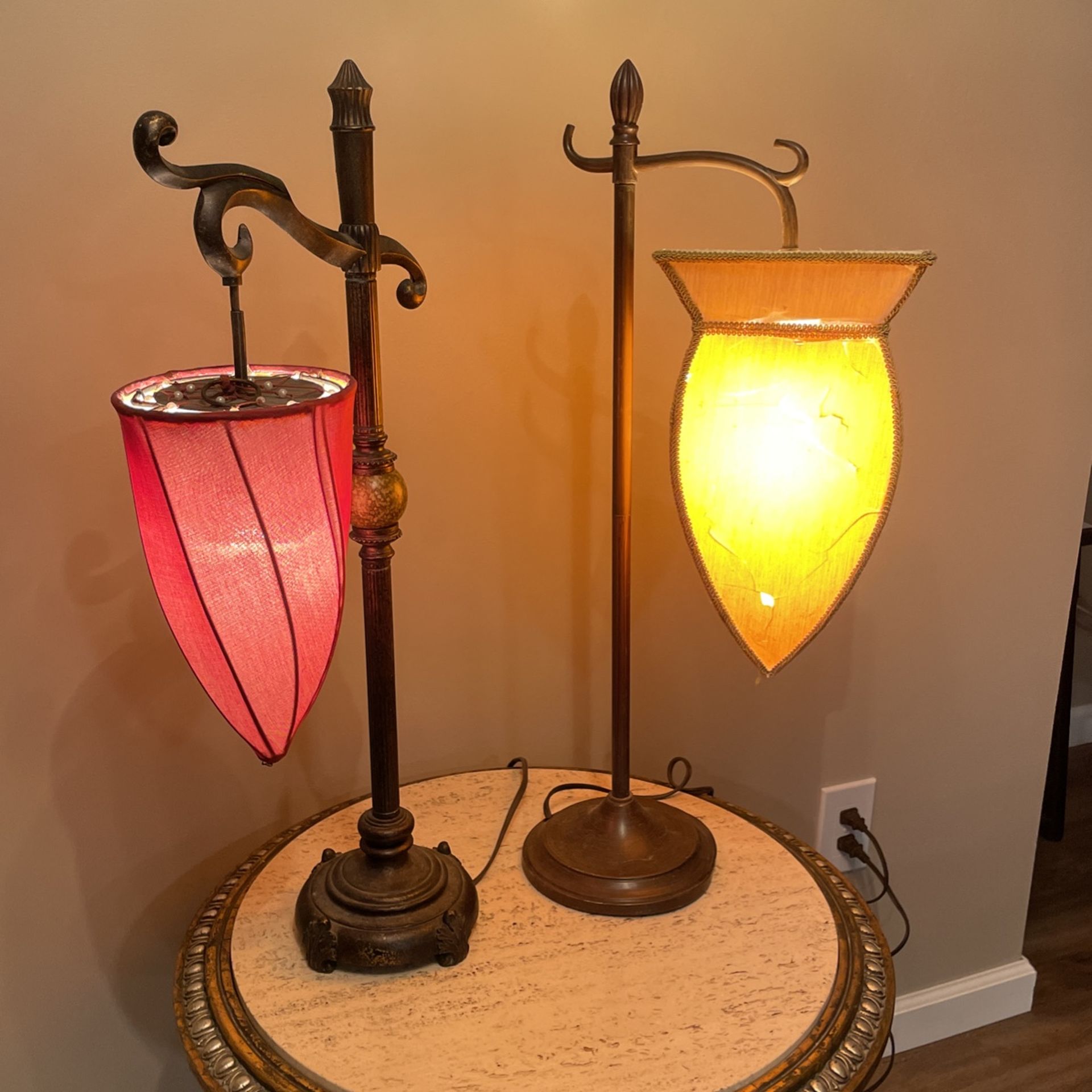 Moroccan Spiral Hanging Cone Medina Table Lamps