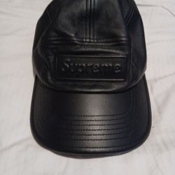 Supreme GORE-TEX Leather Camp Cap