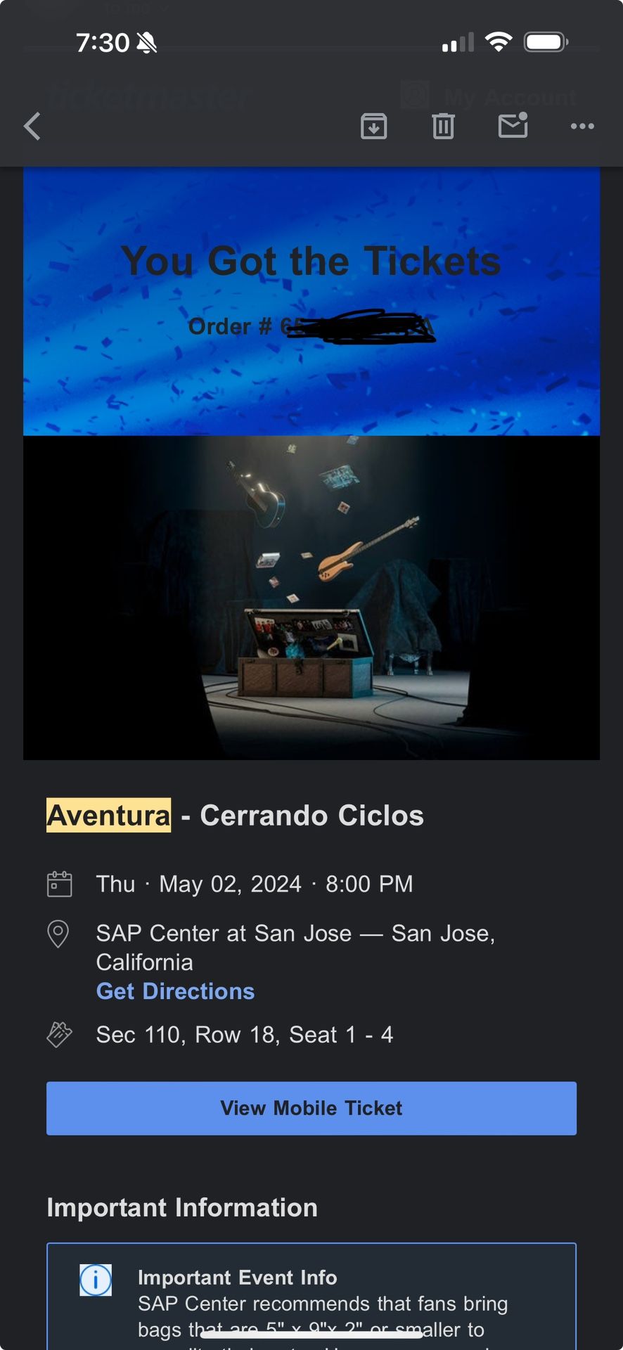 Aventura SAP Concert