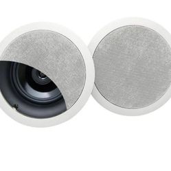 NEW On-Q Legrand EvoQ 1000 6.5” In-Ceiling Speaker Pair Flush mount.