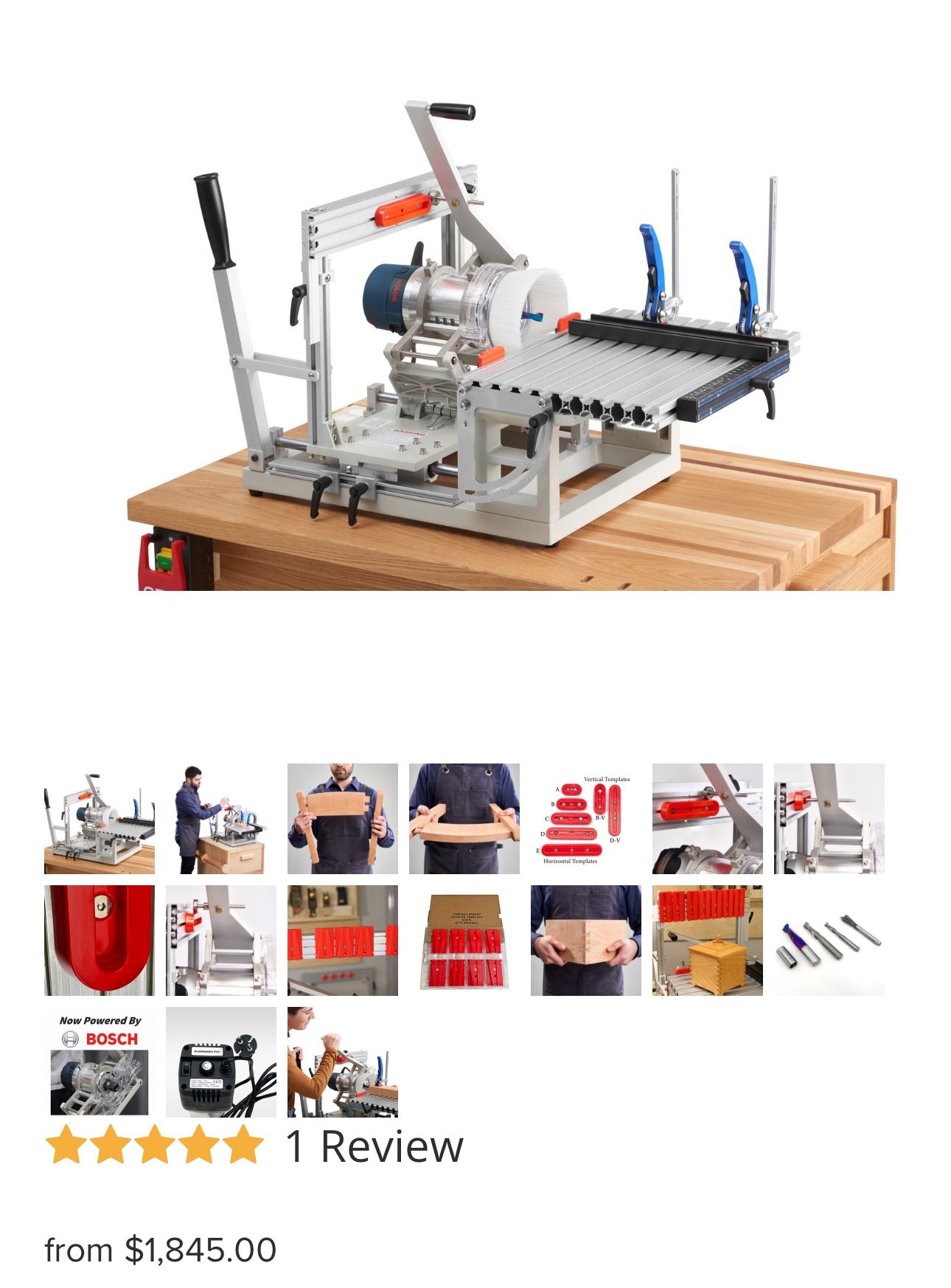 Pantorouter With All Available Accessories