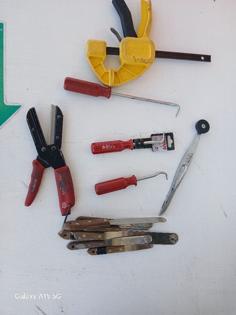 Glaziers Tools