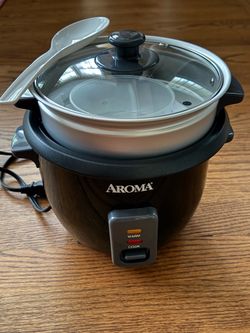 Aroma 6-Cup Pot-Style Rice Cooker and Food Steamer