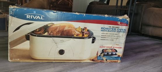 New 16 Quart Roaster Oven With BUFFET SERVER