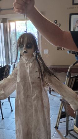 Creepy Horror Doll Halloween Decoration
