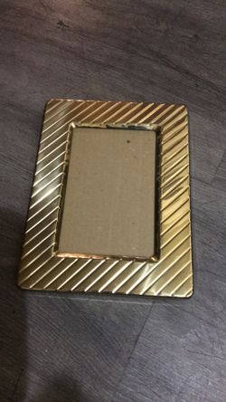 Vintage Brass Picture Frame