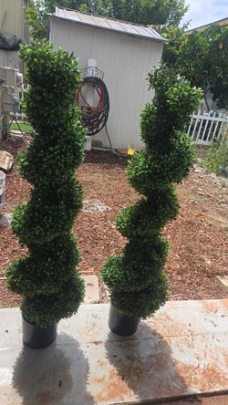 Artificial plants  front door
