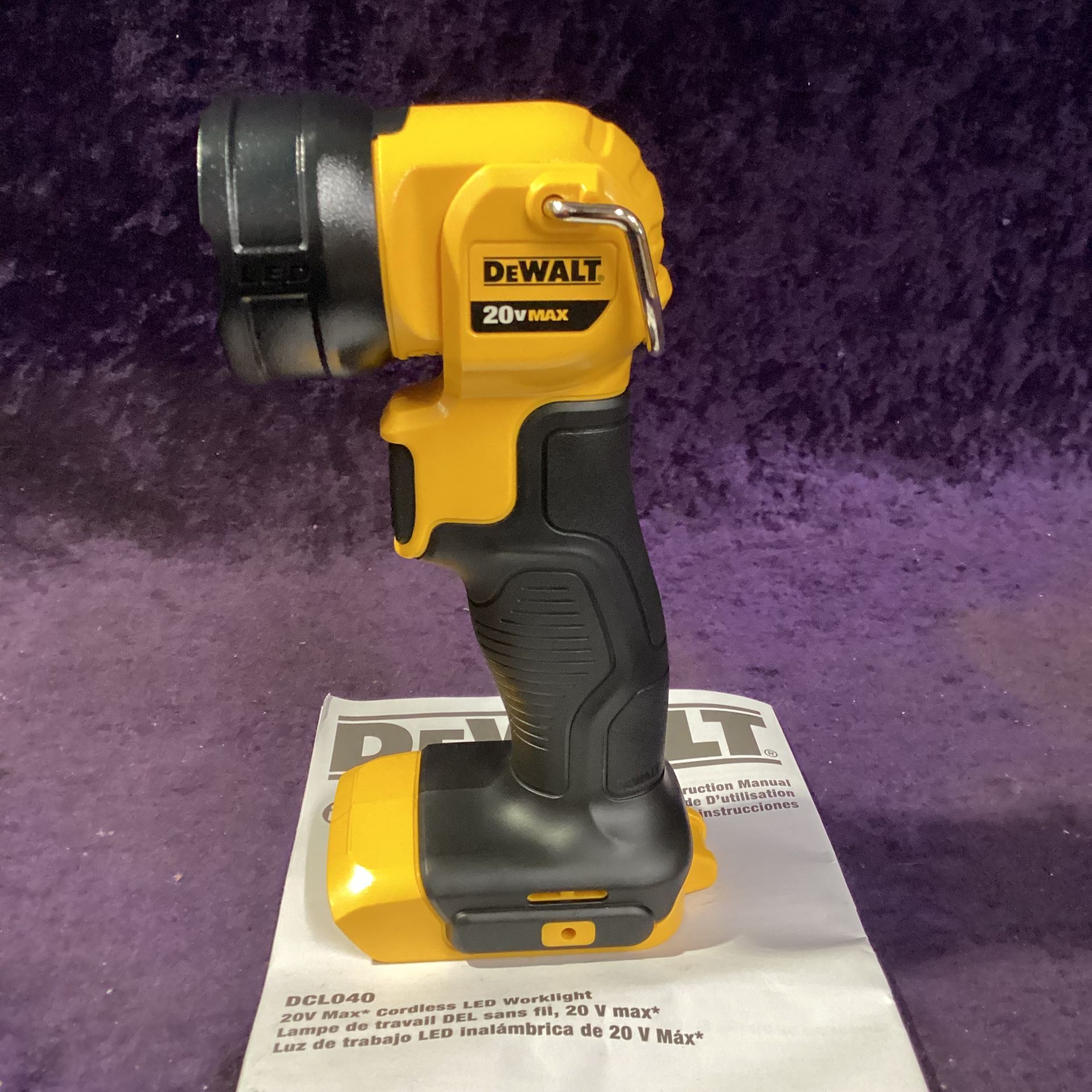 🧰🛠DEWALT 20V MAX Cordless LED Work Light-NEW!(Tool Only)-$50!🧰🛠