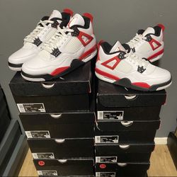 Jordan 4 Red Cement Brand New 