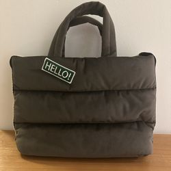 Puffer Grey Bag